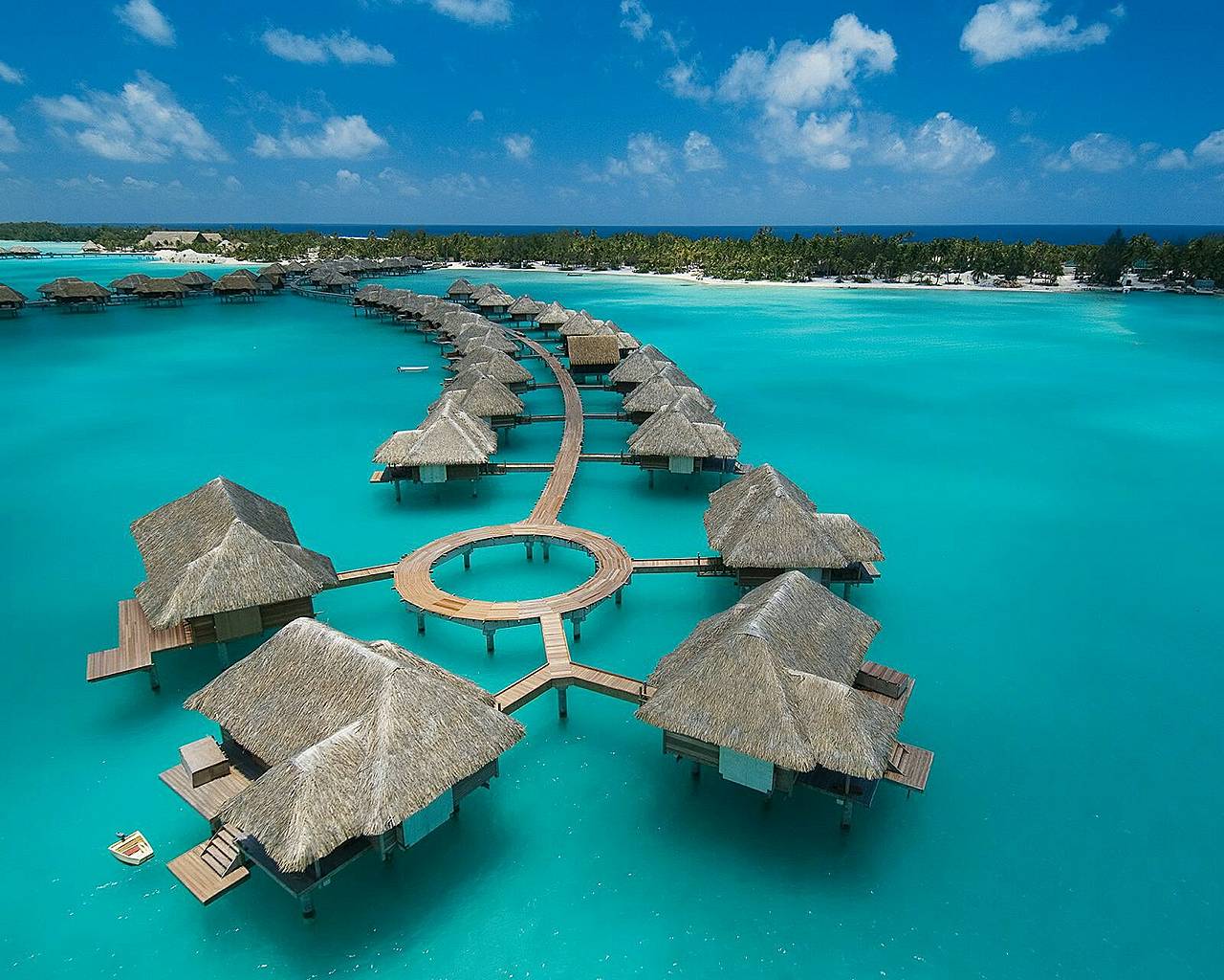 Bangalô em Bora Bora - Four Seasons