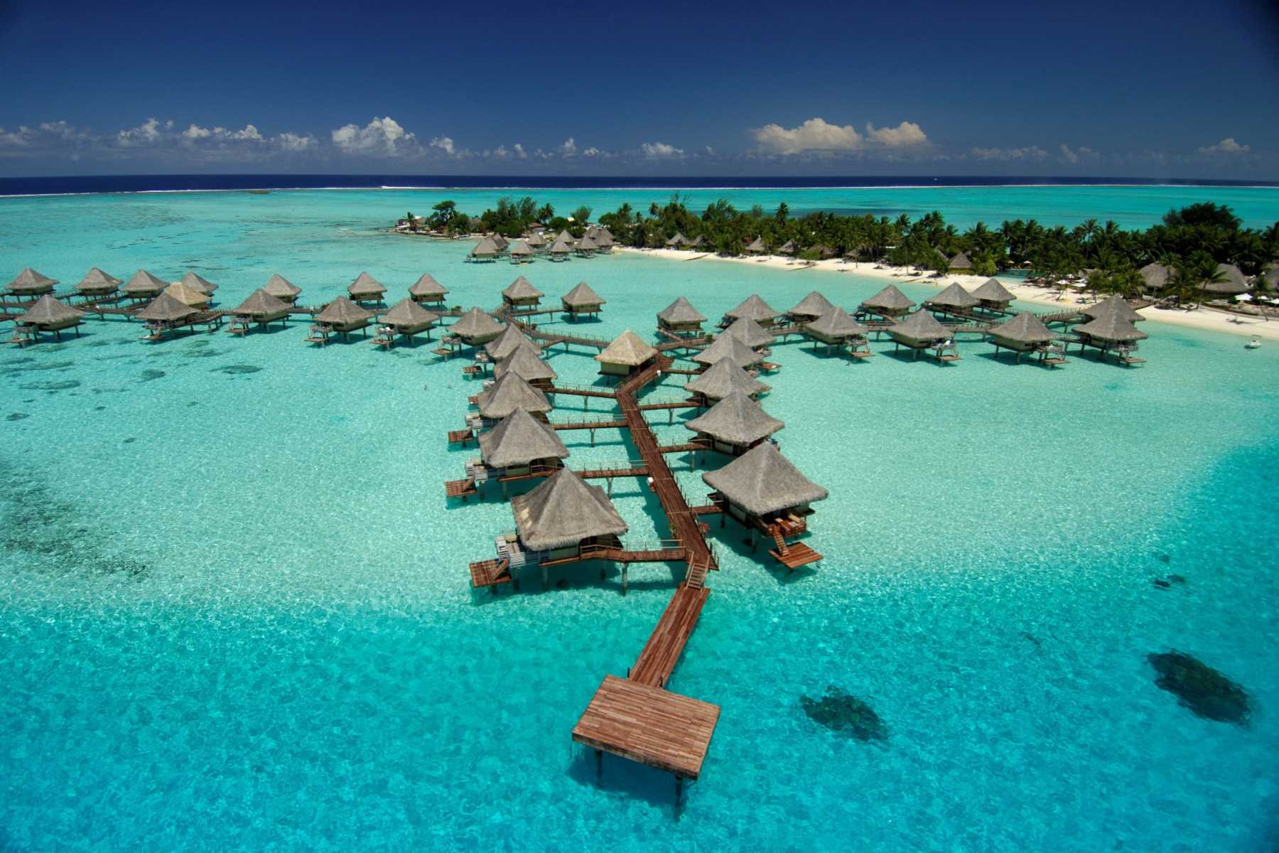 Bangalôs em Bora Bora - Intercontinental Le Moana Bora Bora