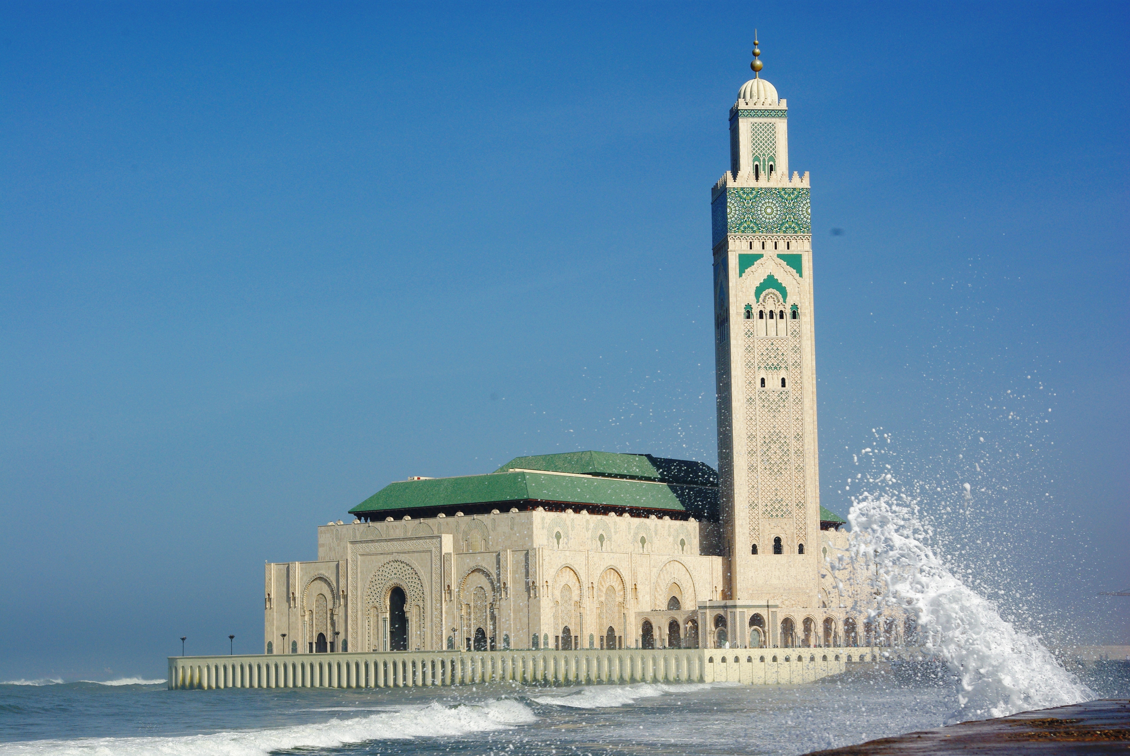 A Mesquita Hassan II - Casablanca (Marrocos)