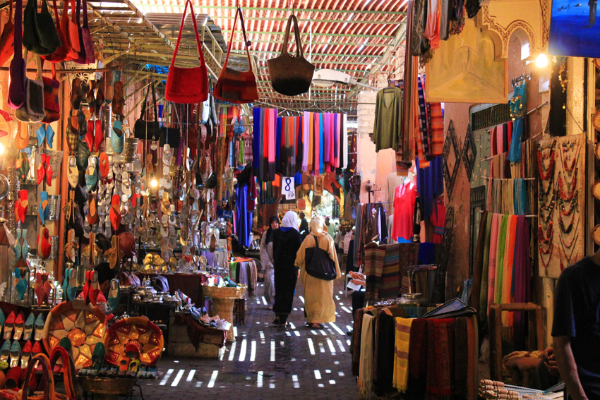 Souk em Medina - Fez (Marrocos)