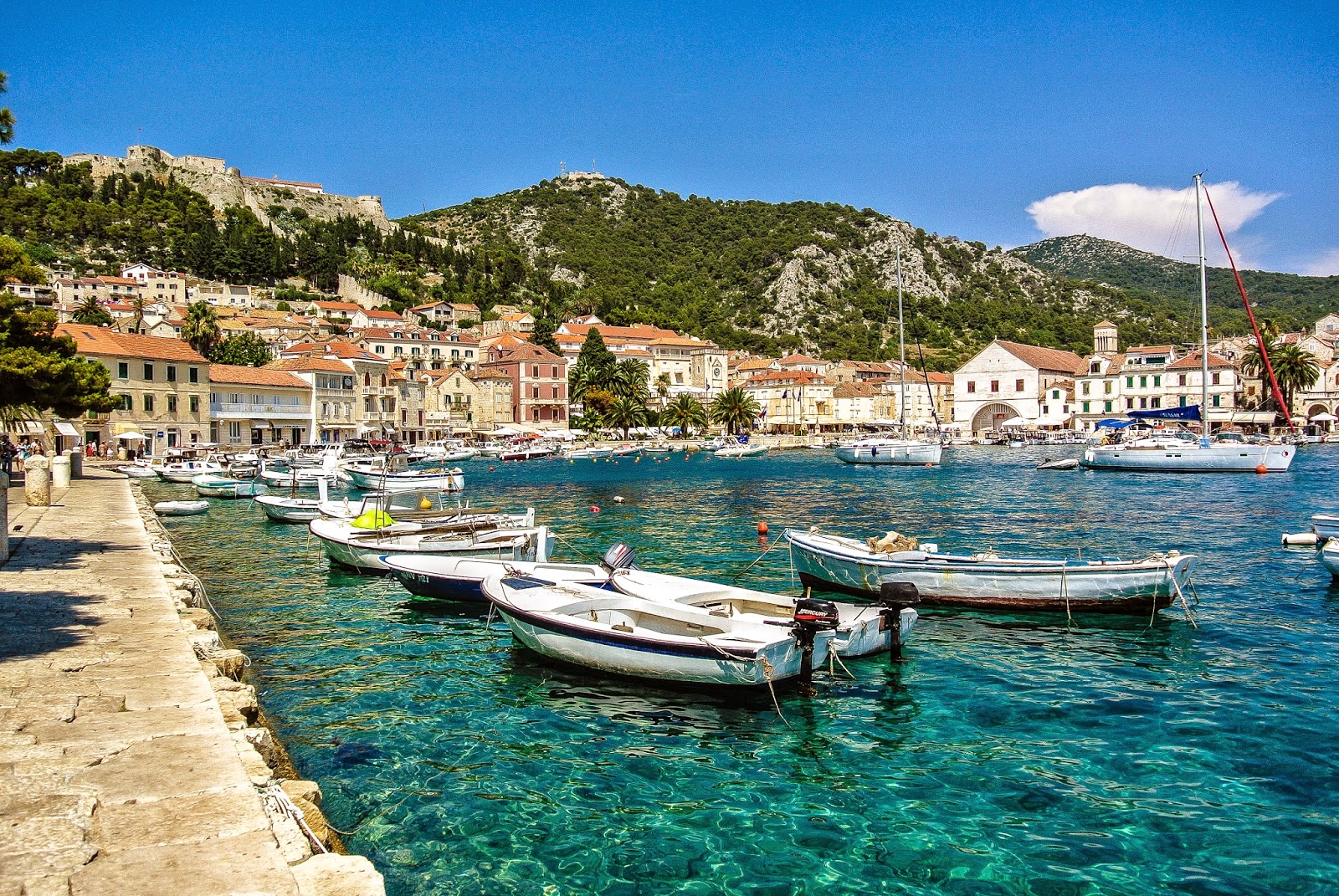 Lua de mel - Hvar, Croácia